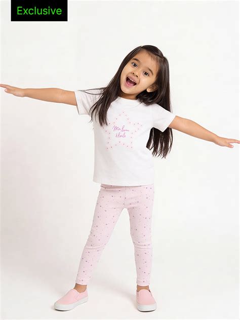Buy 3-Pack HOP Kids Girls Pink Printed Cotton T-Shirts - Exclusive from ...