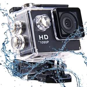 TechKing Action Camera 1080P 12MP Sports Camera Full HD 2.0 Inch Action ...
