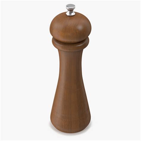 Wooden Salt and Pepper Mill 3D Model $12 - .3ds .blend .c4d .fbx .max ...