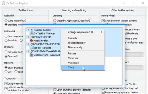 Image result for Taskbar Tweaker