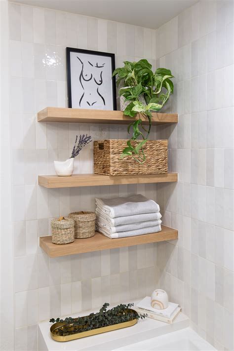 Floating Bathroom Shelf Ideas