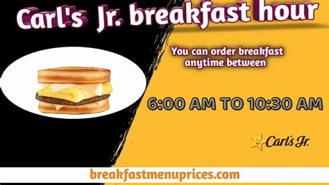 Breakfast Hours – BMP