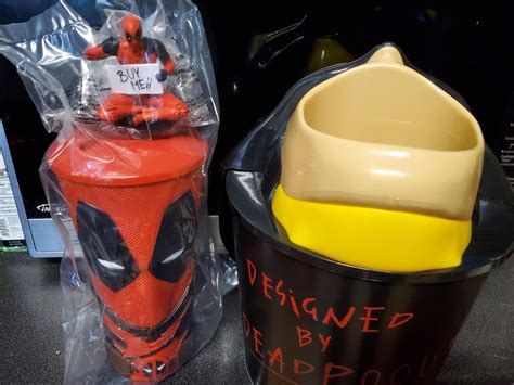 Deadpool and Wolverine Movie Popcorn Bucket AMC Exclusive With Cup ...