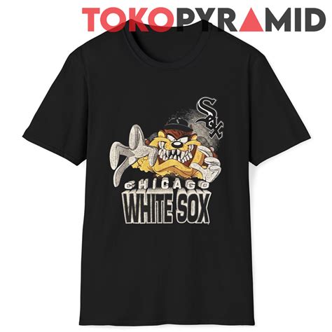Rare Vintage 90s Taz Looney Tunes Chicago White Sox shirt - TokoPyramid