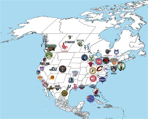 Nba Teams Map The 2020 2021 NBA Lightweight Report » Networks United
