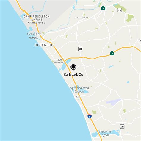 Carlsbad, CA Map & Directions - MapQuest