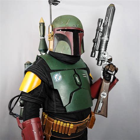 Boba Fett BOBF Full Cosplay Costume - 3D Planet Props