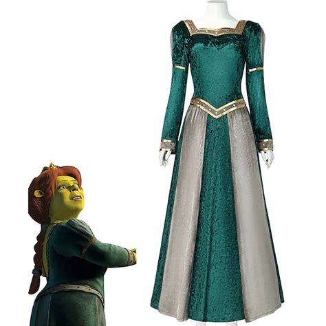 Shrek Principessa Vestito Costume Cosplay Festa Cosplay di film for Per ...