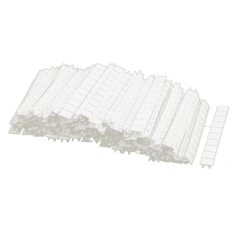 ELECTROPRIME 100Pcs ZB8 DIN Rail Terminal Block Marking Labels Marking ...