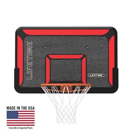 Lifetime 44-Inch Backboard and Rim Combo 3823 Plastic-3823