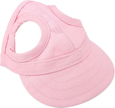 Amazon.com : Dog Baseball Hat, Adjust Pet Dog Sun Visor Hat Stripe Dog ...