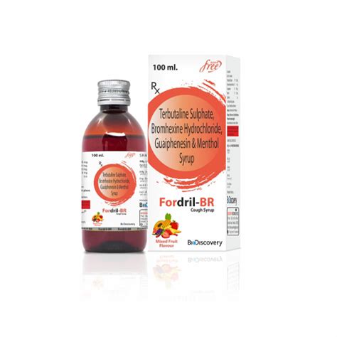 Fordril BR - Terbutaline Sulphate, Bromhexine Hydrochloride ...