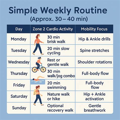 Zone 2 Cardio & Mobility Training For Daily Longevity - Nest Of Wisdom – Life, Growth & Insight
