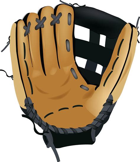Baseball glove clip art 56231477 Vector Art at Vecteezy
