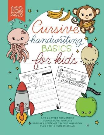 Cursive Handwriting Basics for Kids: A to Z Letter Formation ...