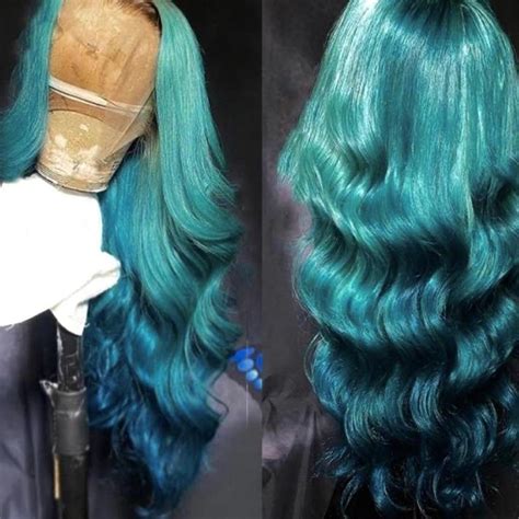 Blue and Green Hair-products | Depop