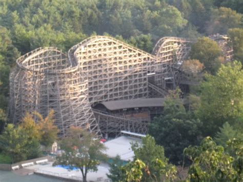 Twister - Knoebels | Resort, Amusement, Wooden roller coaster