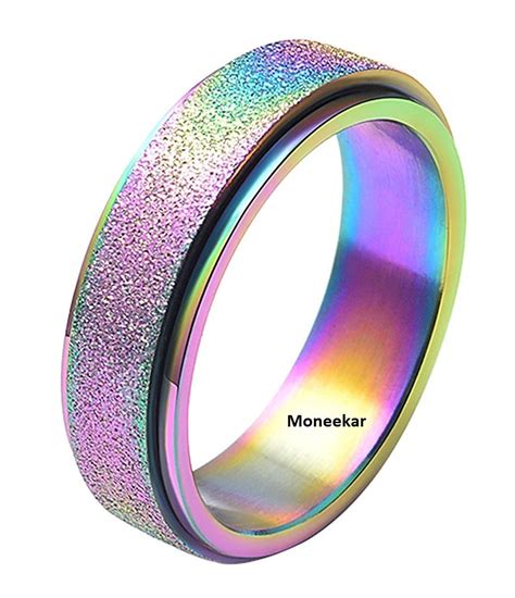 Moneekar Jewels Stainless Steel Ring for Unisex : Amazon.in: Fashion
