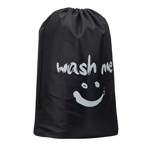 1pc Washable Travel Laundry Bag - Nylon Fabric Dirty Clothes Storage ...