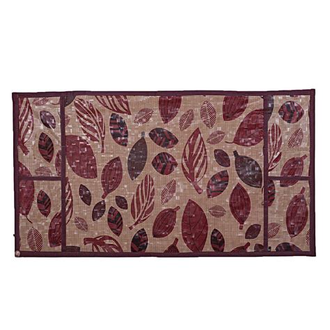 Kuber Industries Leaf Design PVC Microwave Oven Top Cover 30 Liter ...