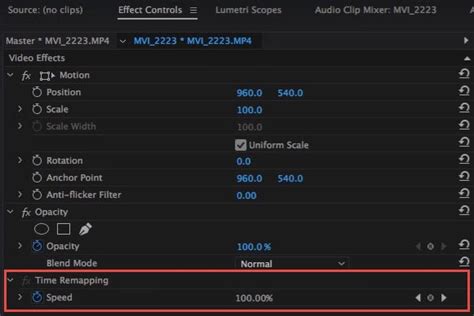 Time Remapping in Premiere Pro - Everything You Need to Know