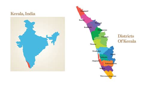 List of Districts of Kerala: Understanding Their History & Geography - longitude of kerala