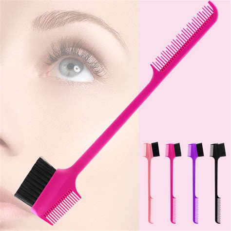 5PCS-Wholesale-Double-Sided-Edge-Control-Brush-3-in-1-Edge-Brush-Comb ...