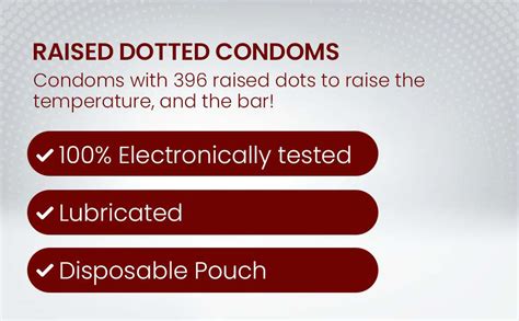 Manforce Epic Hot Dots Belgian Chocolate Flavour Premium Condoms, 10 ...