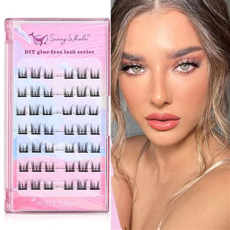 Buy MAYCREATE® False Eyelashes, Lash Extensions Natural Pre-glued ...