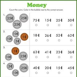 1st Grade Money Lesson 的图像结果