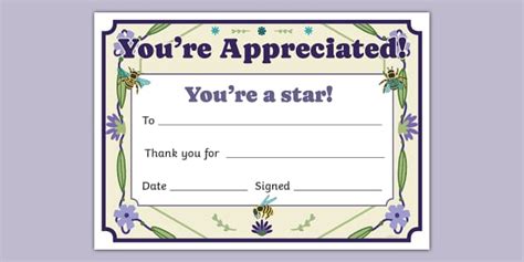 Bee-Themed Appreciation Cards