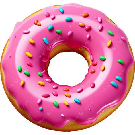 Pink Donut With Sprinkles, Shirt Designs, Design Elements, Asset Design ...