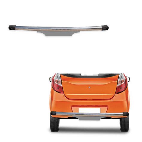 Rear Bumper Safety Guards for Suzuki Alto K10 - in Active Plates