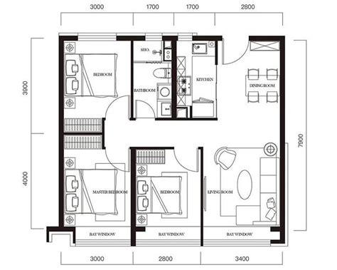 千度东山晴 - 其它风格三室一厅装修效果图 - 王琦设计效果图 - 每平每屋·设计家
