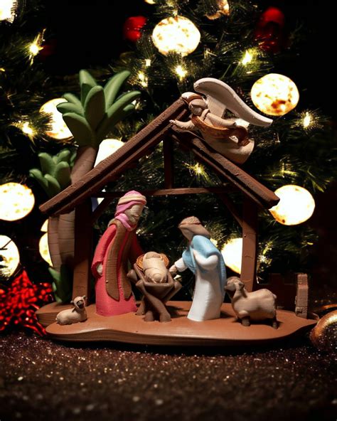 Handcrafted Minimalist Nativity Set 3D Printed Jesus - Etsy