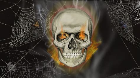 Halloween Skull Wallpapers - Wallpaper Cave