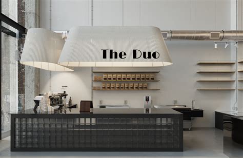 The Duo Coffee Shop and Bar :: Behance | Kiosk design, Coffee shop ...