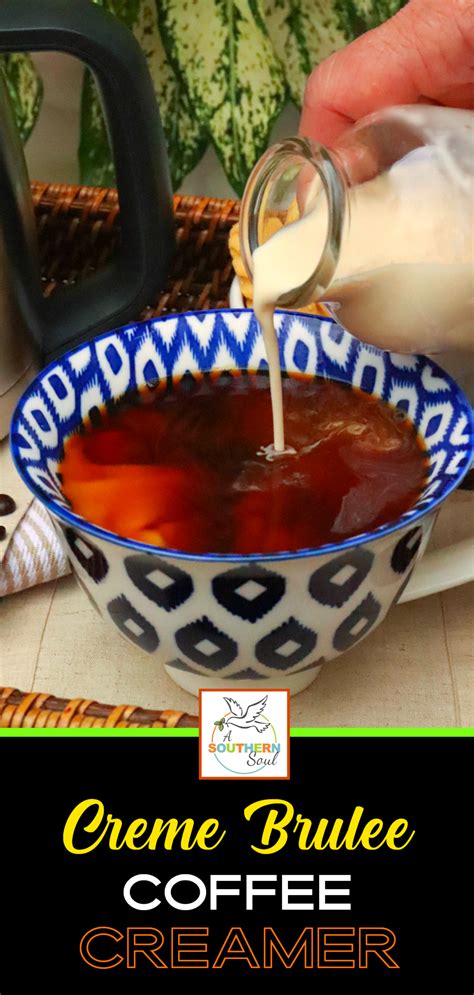 Creme Brulee Coffee Creamer
