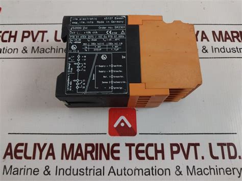 Ifm Electronic Vs 2000 Exi Evaluation Unit – Aeliya Marine