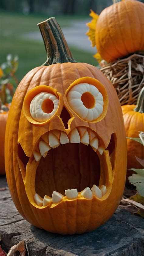 Carving Scary Pumpkins Ideas
