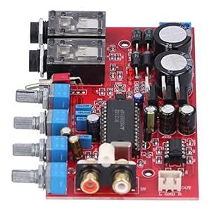 Wedinard Pre‑Amplifier Board, Digital Preamplifier 12V-15V Dual Voltage ...