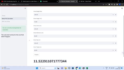 Internet Users Body Prediction 的图像结果