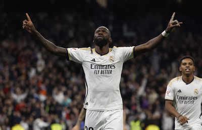 Real Madrid Vs Real Mallorca: La Liga: Rudiger's late header propels ...