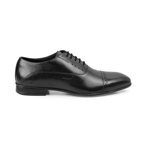 Buy Black Men's Lace Ups - The Togford Black | Tresmode