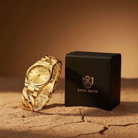 Sansi Mayo Liora Bracelet Style Watch — Gold Dial, Gold Edition – SansiMayo