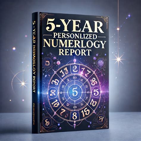 5-Year Personalized Numerology Report