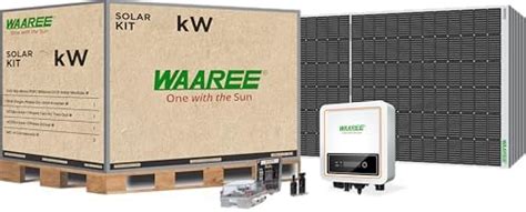 WAAREE Solar 10kW DCR On-Grid Solar System Kit - Three Phase | Complete ...