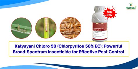 Katyayani Chloro 50 (Chlorpyrifos 50% EC): Powerful Broad-Spectrum Ins ...
