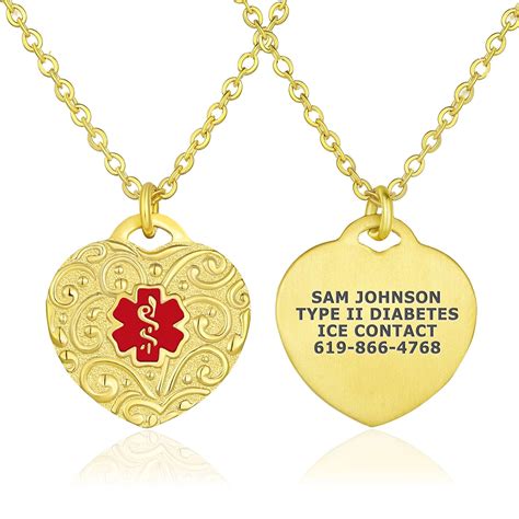 Medical Alert Necklaces | Stylish & Life-Saving Medical ID Jewelry