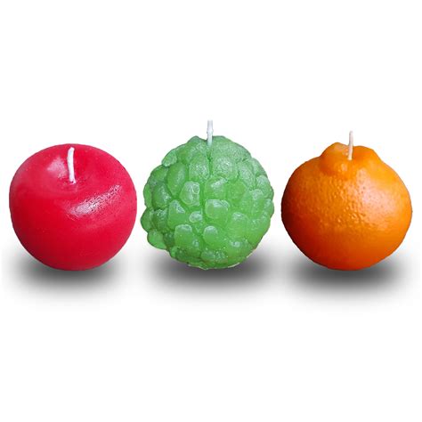 3 Fruit Candle Set – EON ORGANICS